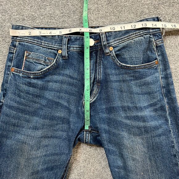 BlankNYC Jeans Mens 29 Wooster Slim Fit Stretch Cotton Straight Blue Medium Wash - Picture 6 of 11